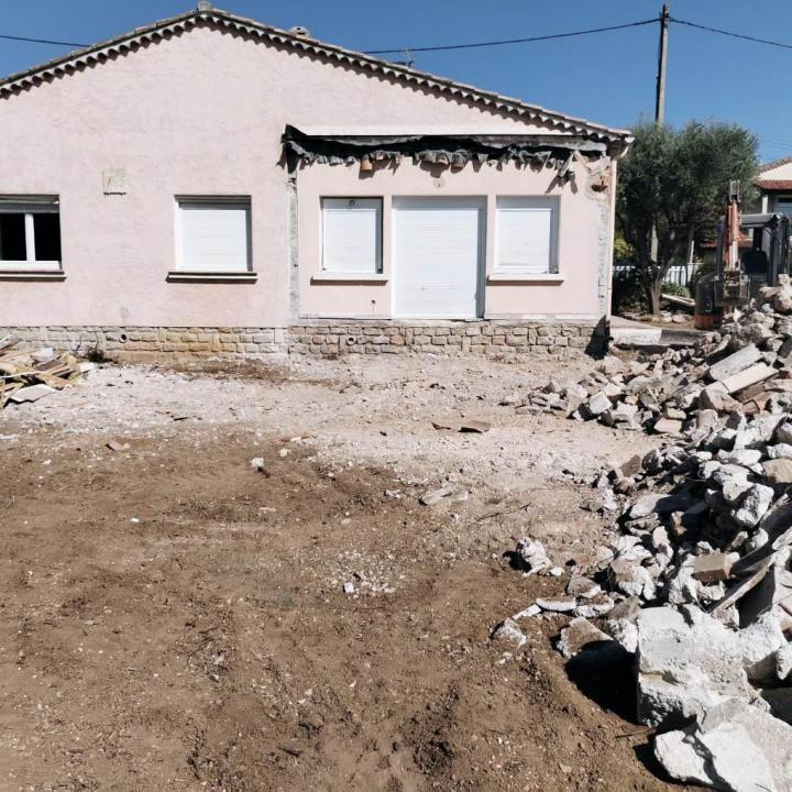 Petite démolition La Valette-du-Var