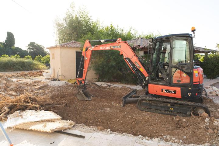 Petite démolition Rocbaron