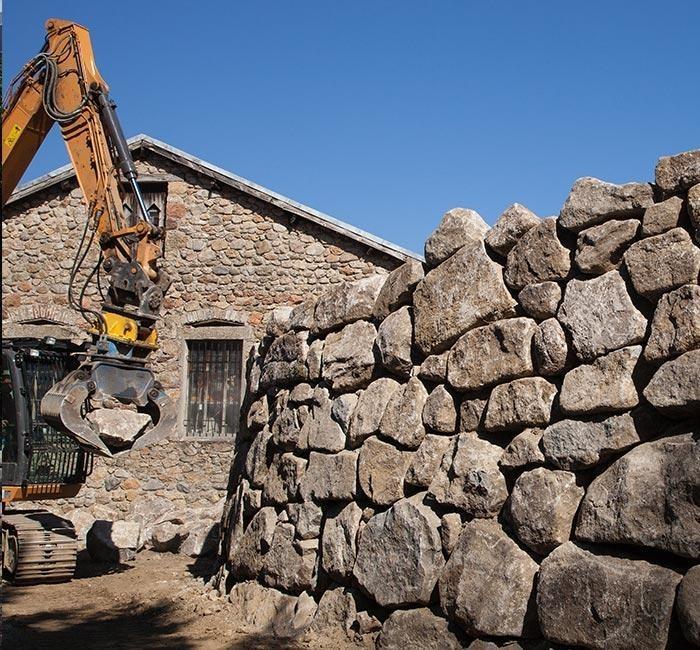 Travaux d'enrochement, La Seyne-Sur-Mer